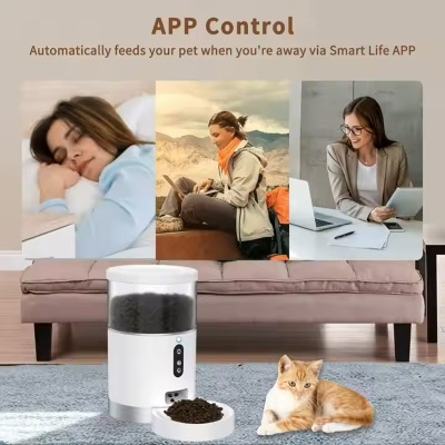 Smart WiFi-Enabled Automatic Pet Feeder Smart WiFi-Enabled Automatic Pet Feeder